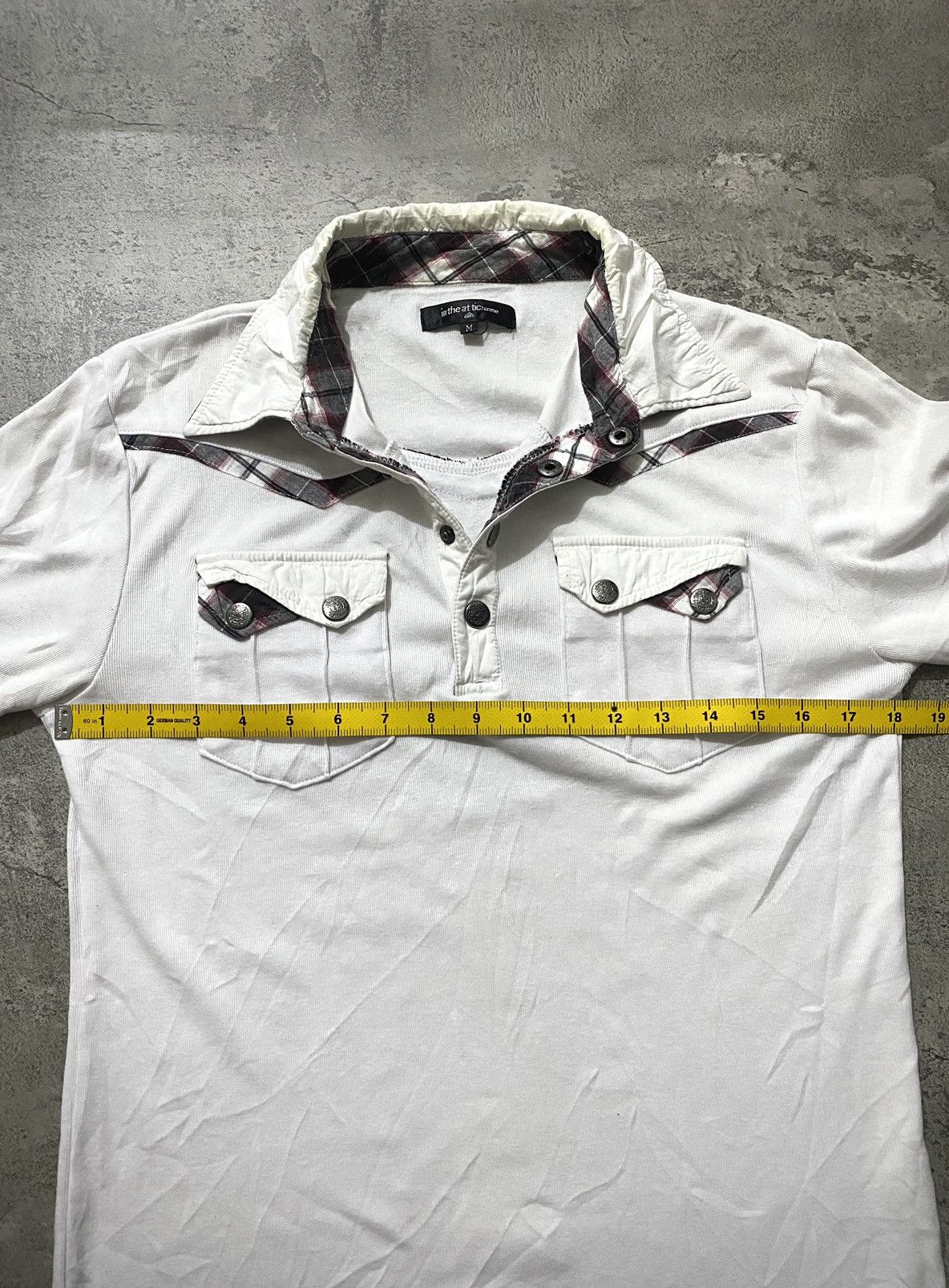 In The Attic InTheAttic Homme double layer bondage polo shirt Size US M / EU 48-50 / 2 - 14 Thumbnail