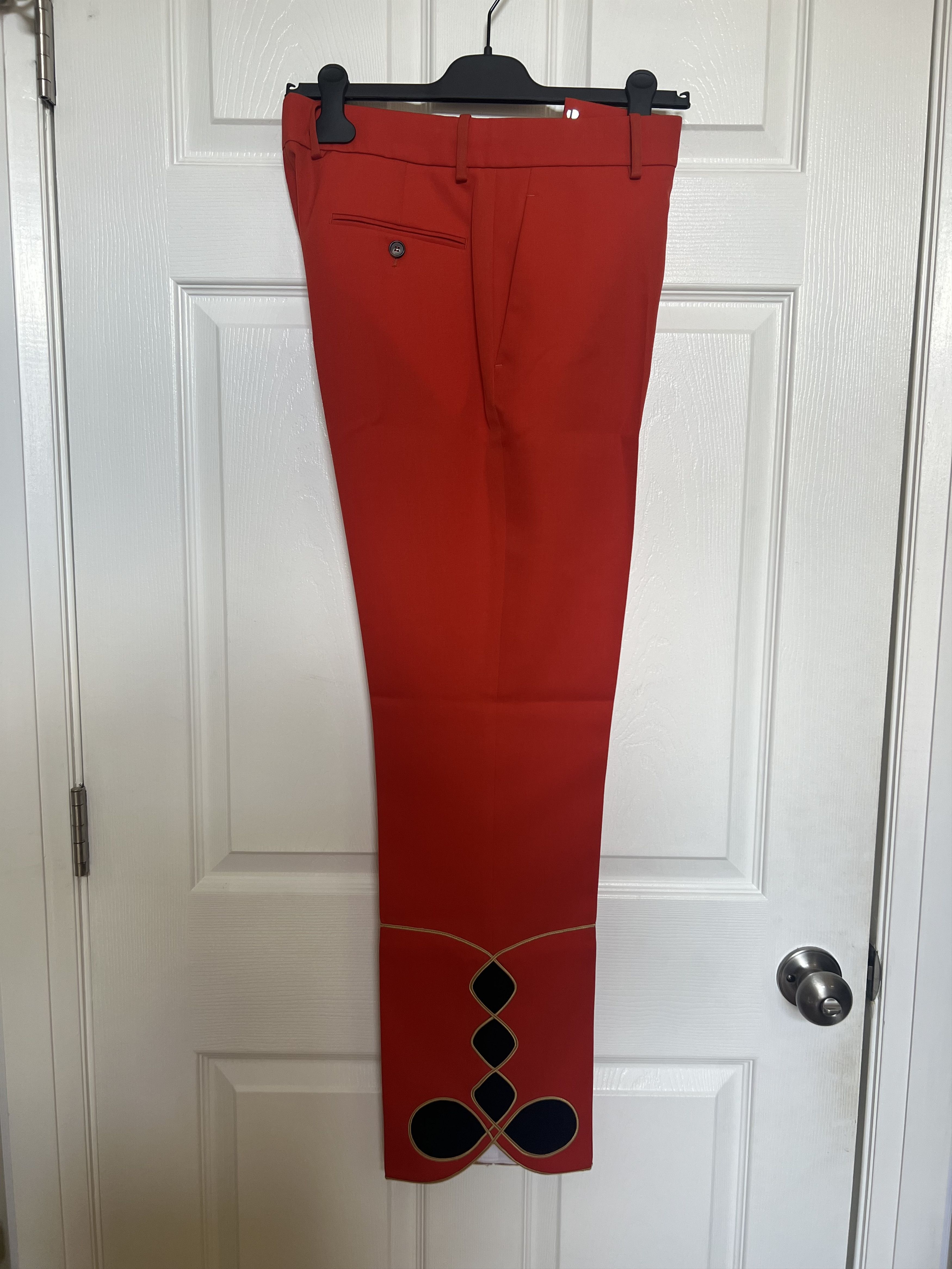 Calvin Klein 205W39NYC CK205W39NYC SS18 Mariachi Red Trousers sz 42 Size US 30 / EU 46 - 1 Thumbnail