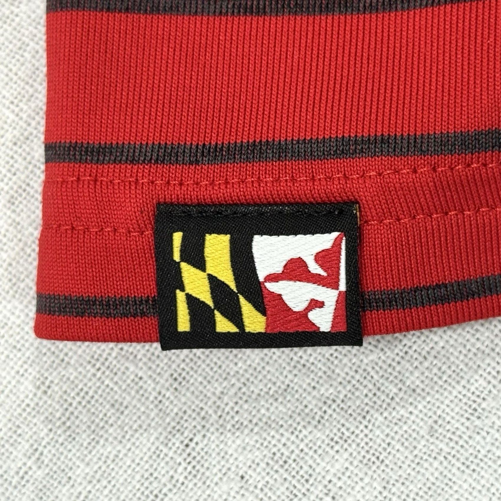 Under Armour Under Armour Maryland Terrapins Performance Polo Shirt Men’s 3XL Loose Fit Red Striped Polo Size US XXL / EU 58 / 5 - 7 Thumbnail