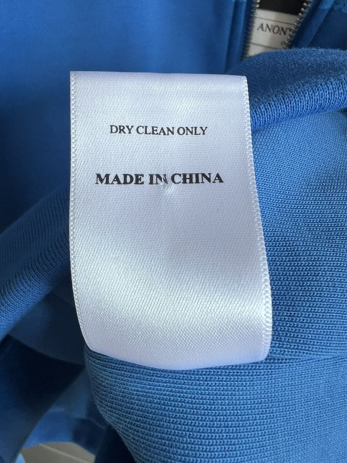 Anonymous Club Collection 01 “Club Couture” Shoulder Pad Blue Jacket BNWT Size US M / EU 48-50 / 2 - 12 Thumbnail