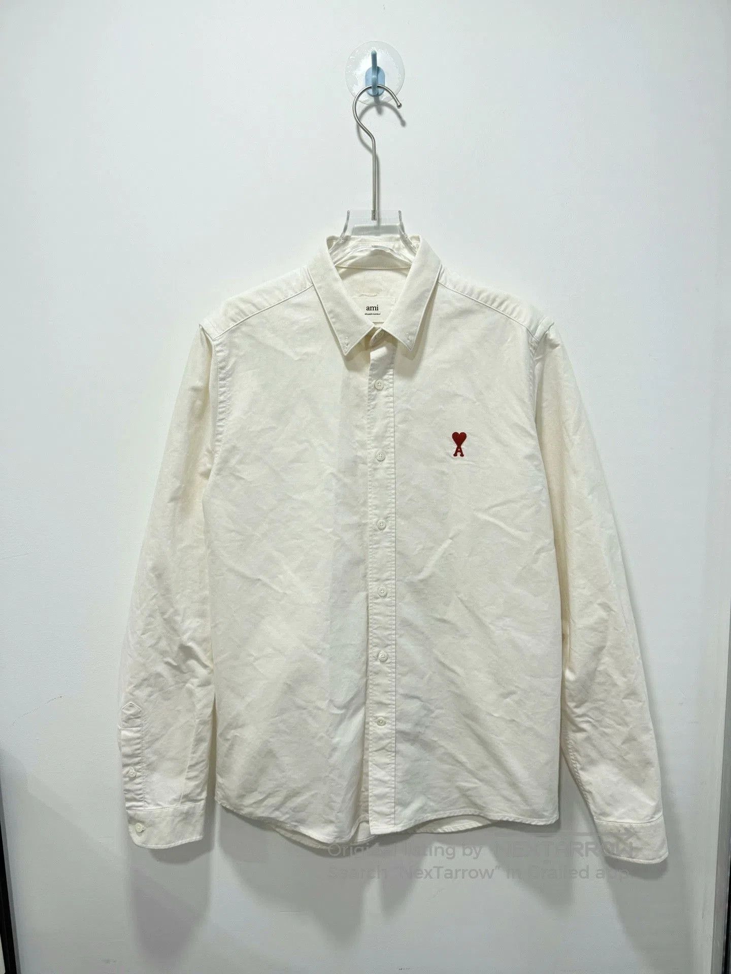 AMI Ami Beige Heart Long. Size US L / EU 52-54 / 3 - 1 Thumbnail