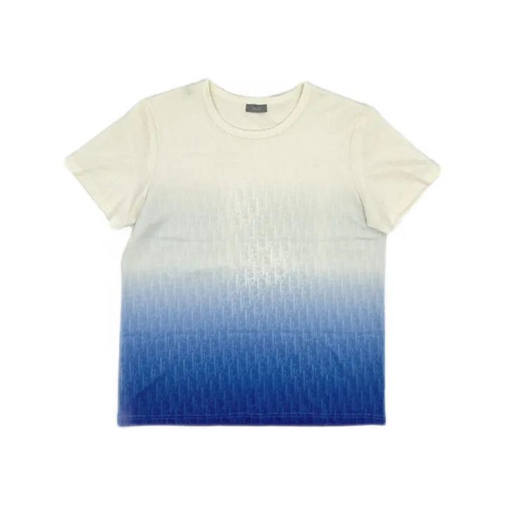 Dior Dior Dior Degrade Oblique Cotton T-Shirt for Men and Women Size US XL / EU 56 / 4 - 1 Thumbnail