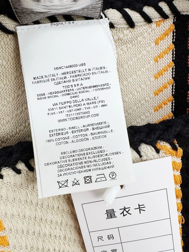 Hermes Stylish Tod’s Cape Shawl with Fringes-2506 Size XXS / US 00 / IT 34 - 3 Thumbnail