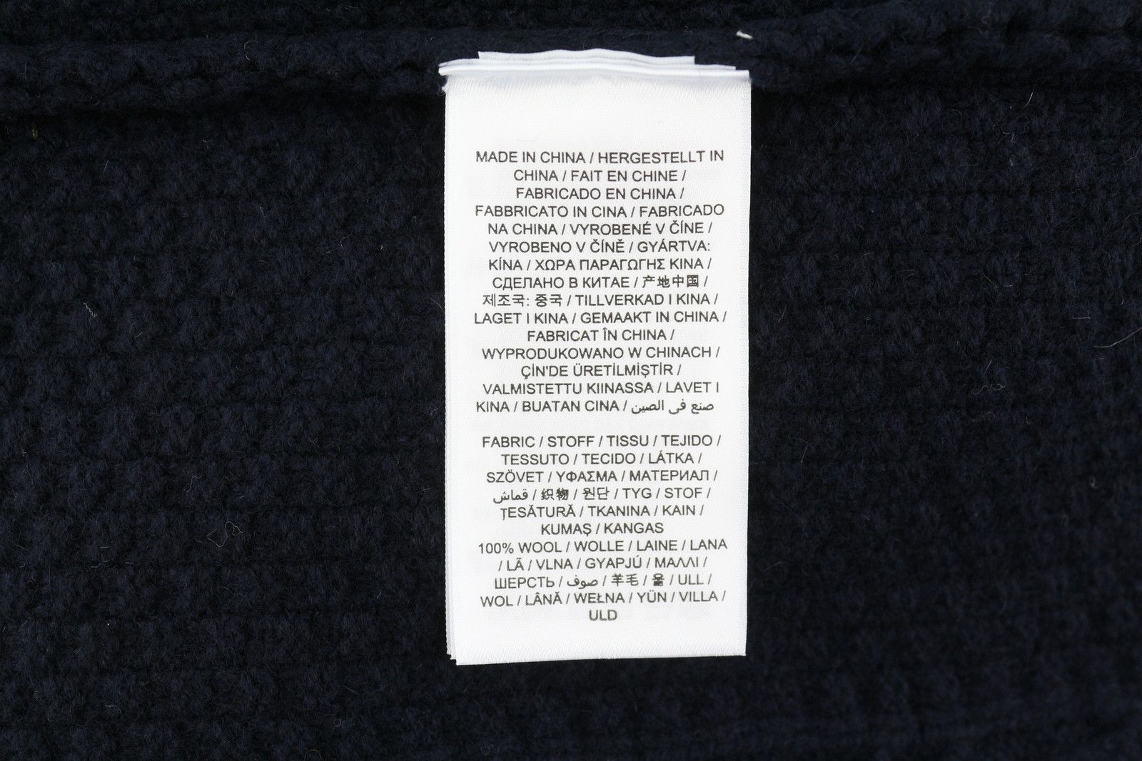 Gant ARAN CARDIGAN M Evening Blue Wool Jumper 87227 Size M / US 6-8 / IT 42-44 - 8 Thumbnail