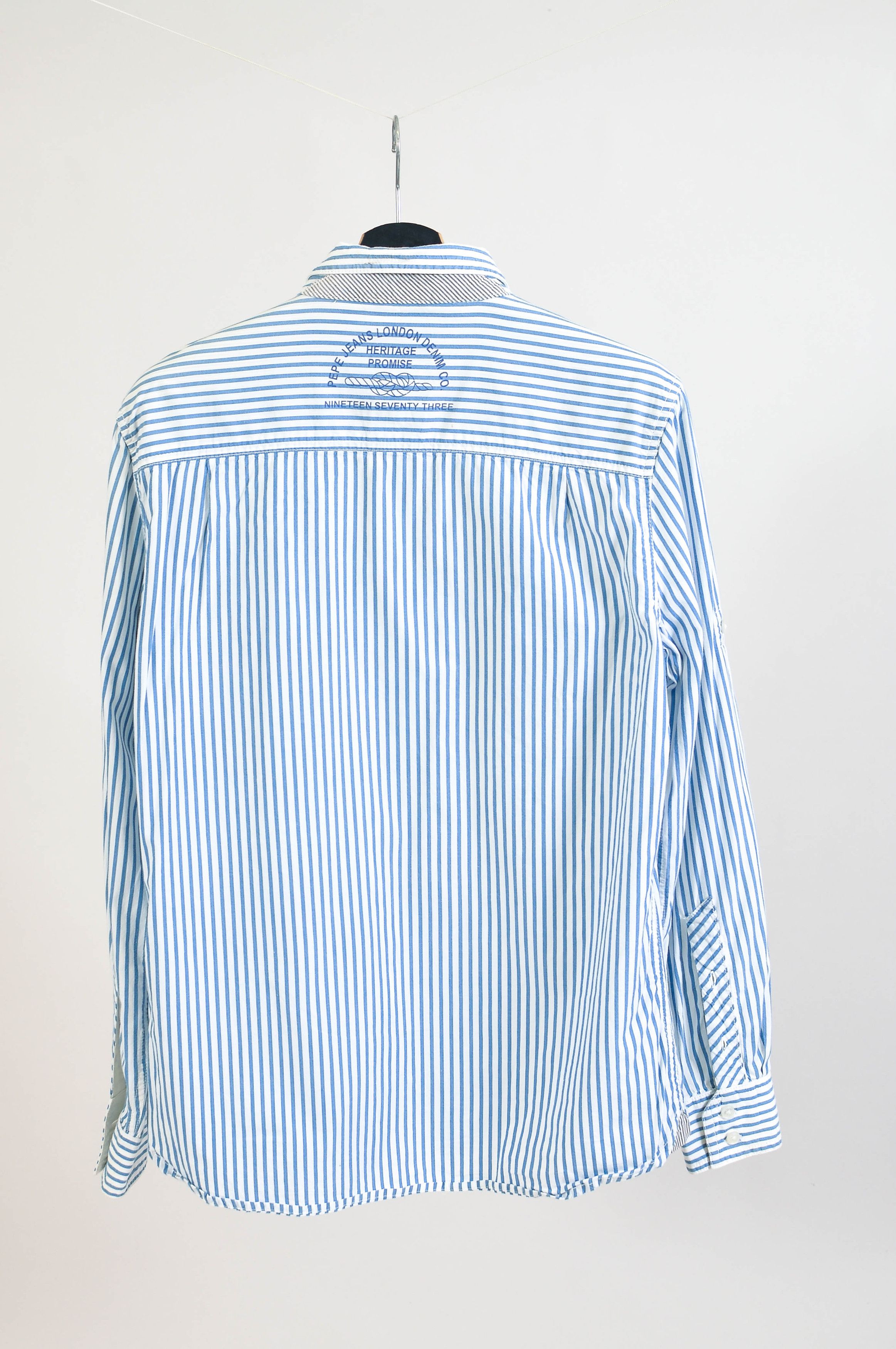 Pepe Jeans Pepe Jeans Striped Shirt Size US L / EU 52-54 / 3 - 4 Thumbnail