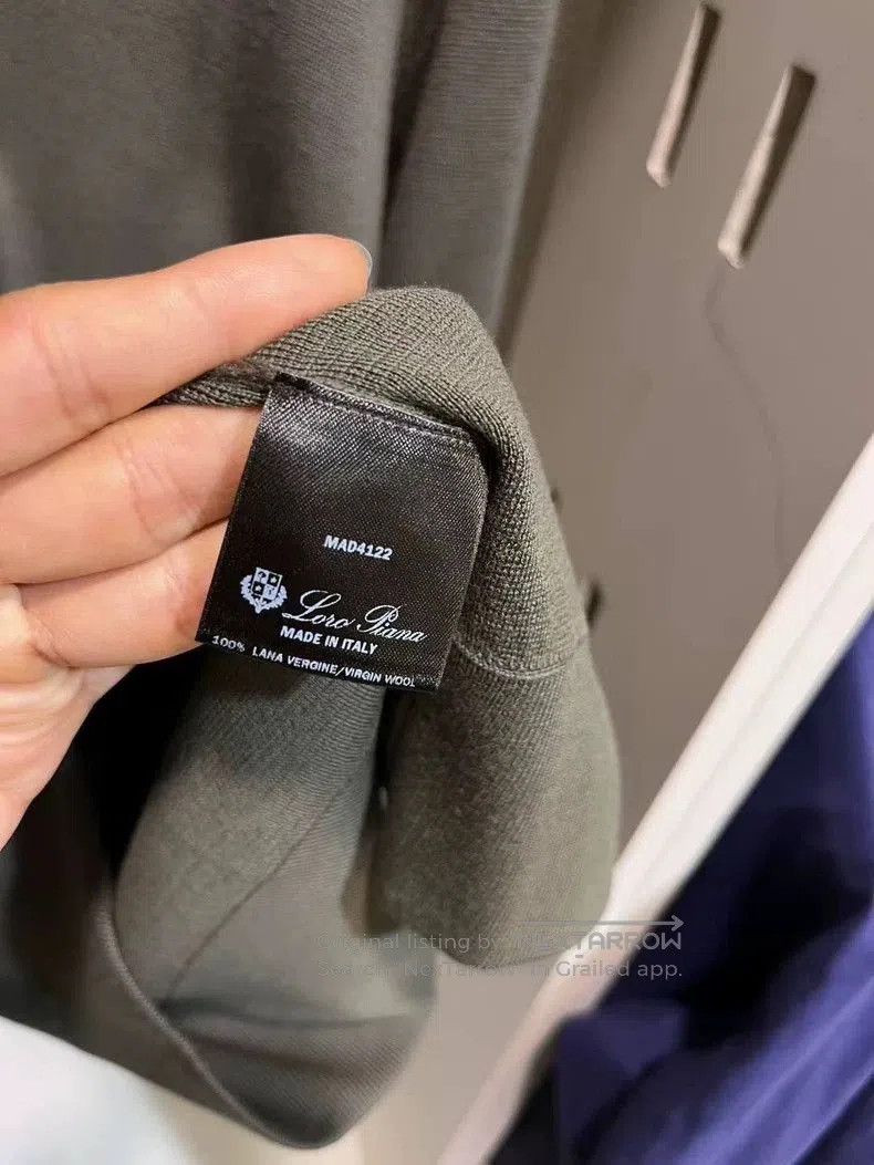 Loro Piana Loro Piana Men's Cashmere Polo Sweater . Size US M / EU 48-50 / 2 - 3 Thumbnail