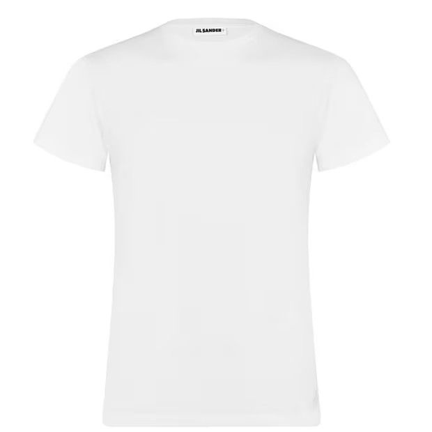 image of Jil Sander O1G2R1Mq0424 T- Shirts In Milk, Men's (Size Small)