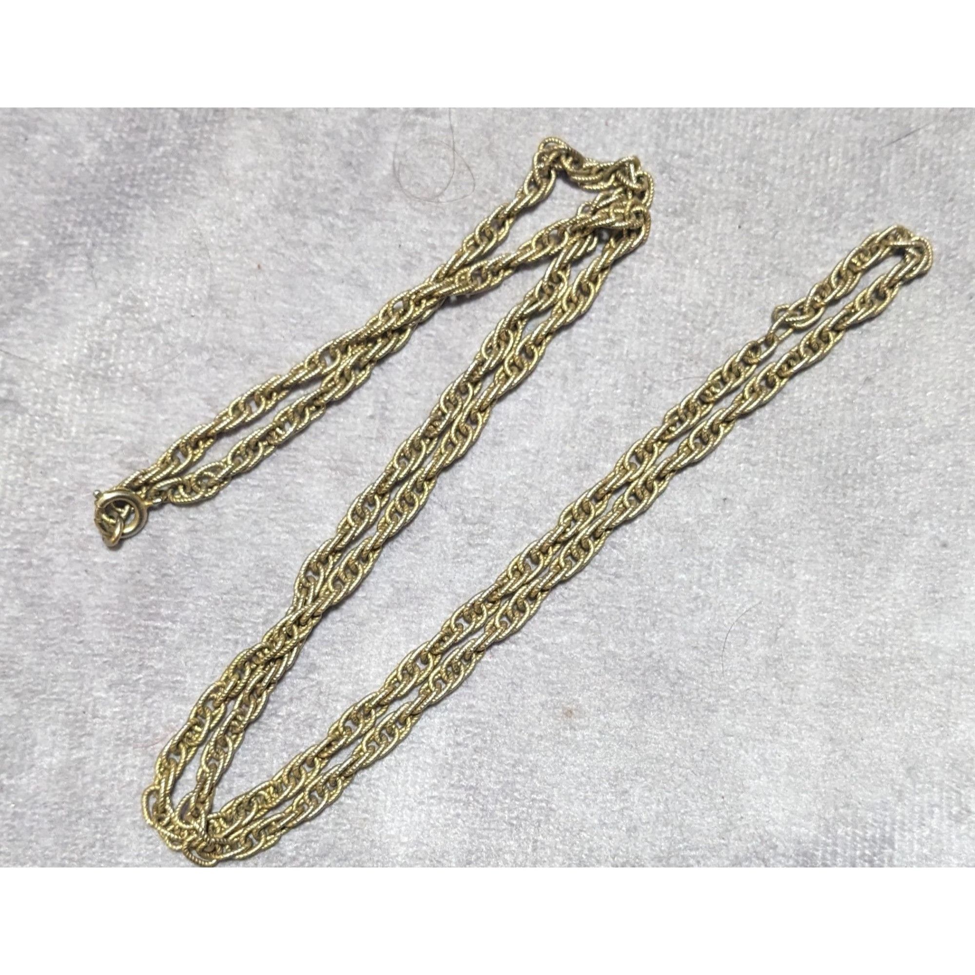 Other Simple Gold Rope Chain Necklace Size ONE SIZE - 7 Thumbnail