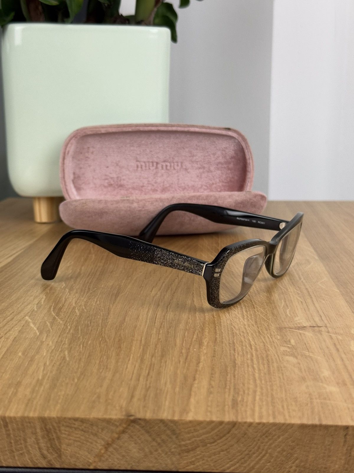 Miu Miu × Prada Lens Logo Miu Miu Glasses Size ONE SIZE - 6 Thumbnail