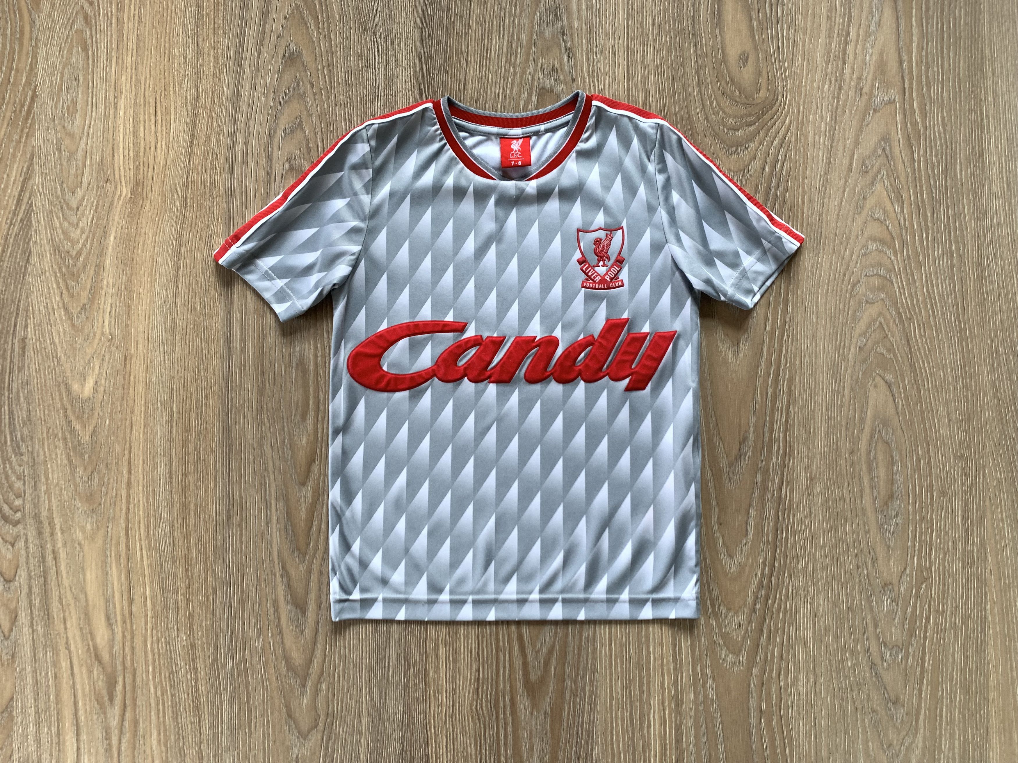 Vintage Liverpool FC Training Gray Printed T-shirt Size US XS / EU 42 / 0 - 1 Thumbnail