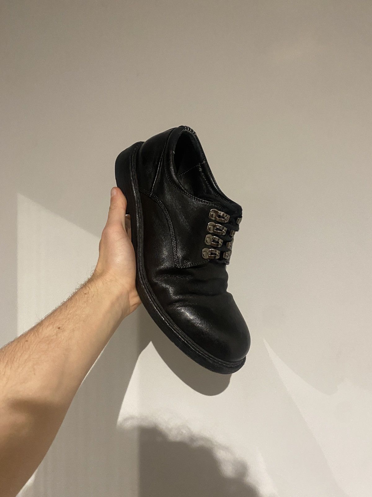 image of Oree New York Oreé Nyc Stelvio Derby Shoes in Black, Men's (Size 8)
