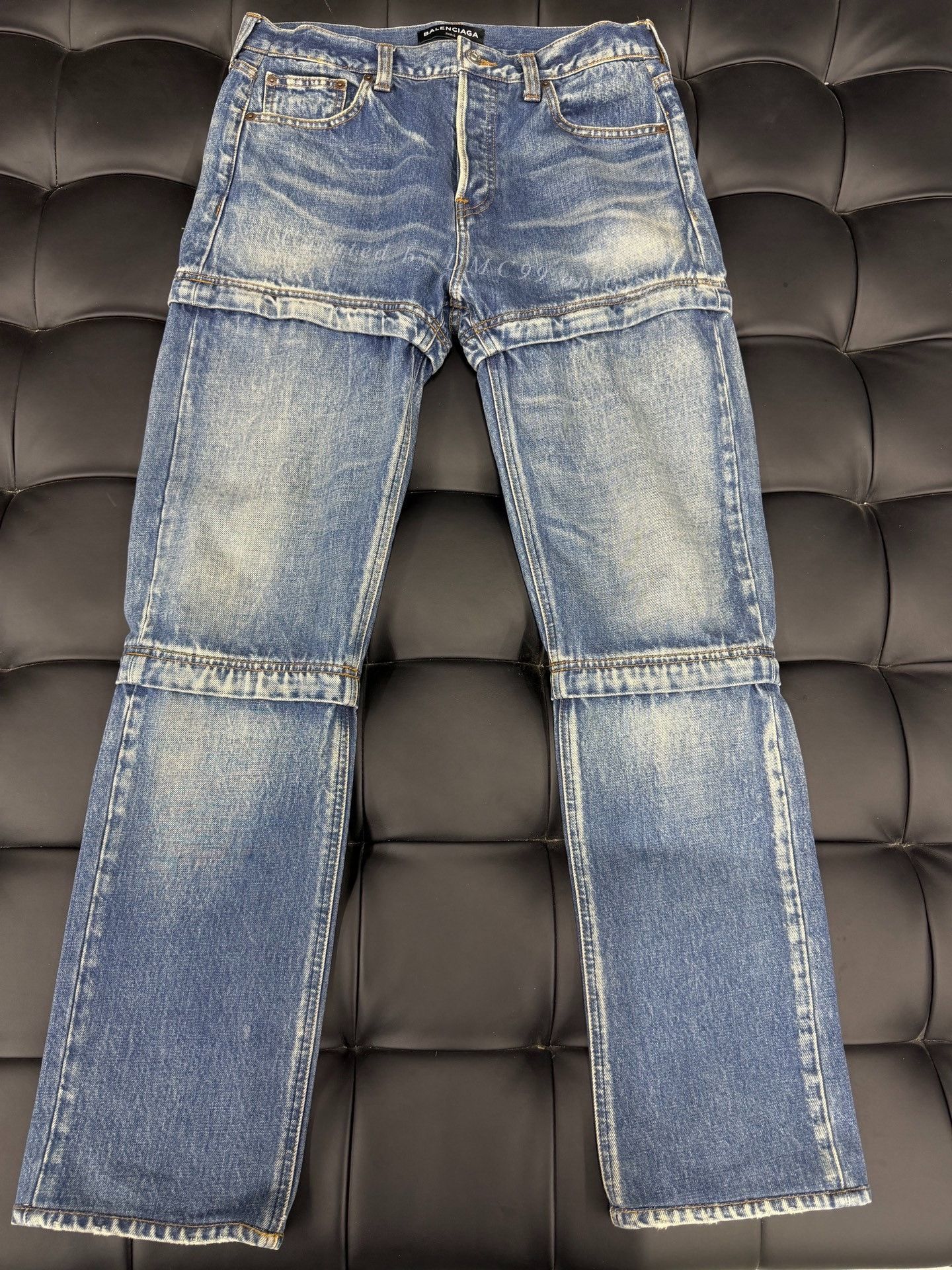 Balenciaga Balenciaga 18ss Detachable Jeans Size US 31 - 1 Thumbnail