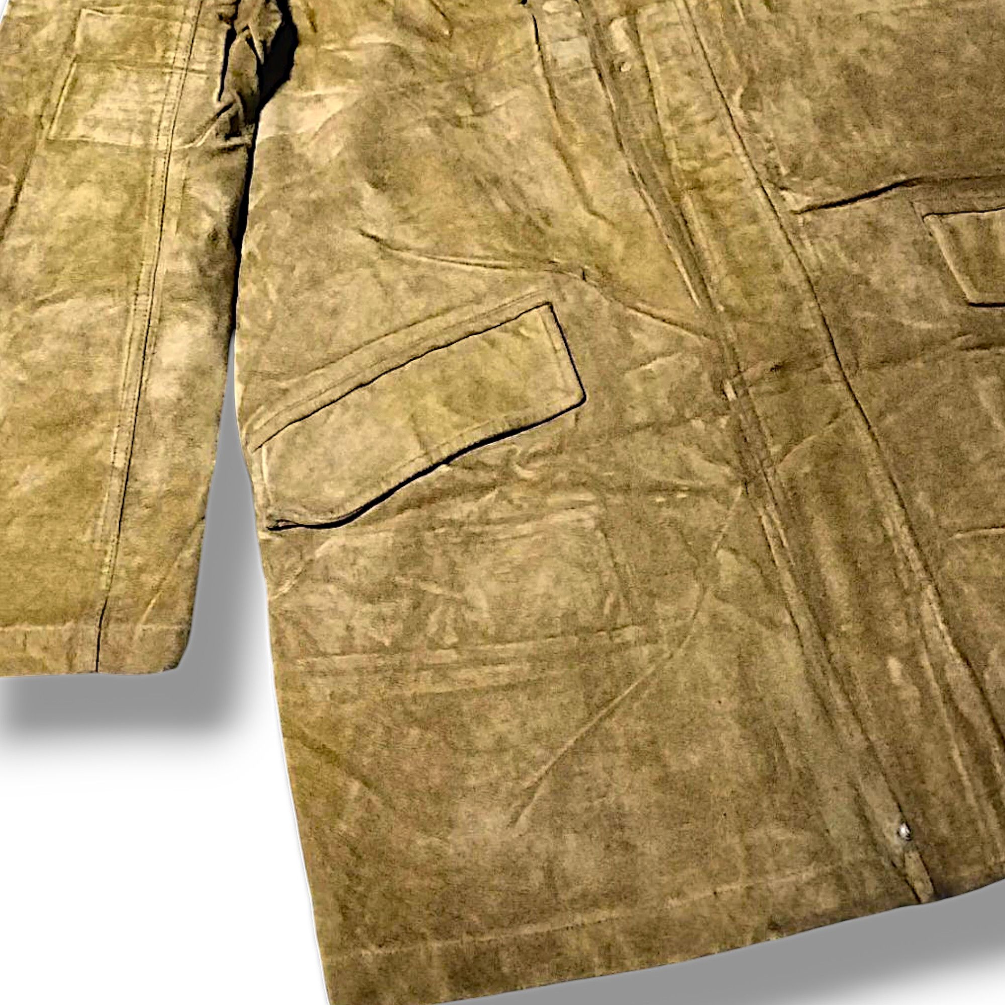 Versace Vintage Versace Trench Coat Suede Leather Sportswear Italy Size US M / EU 48-50 / 2 - 10 Thumbnail