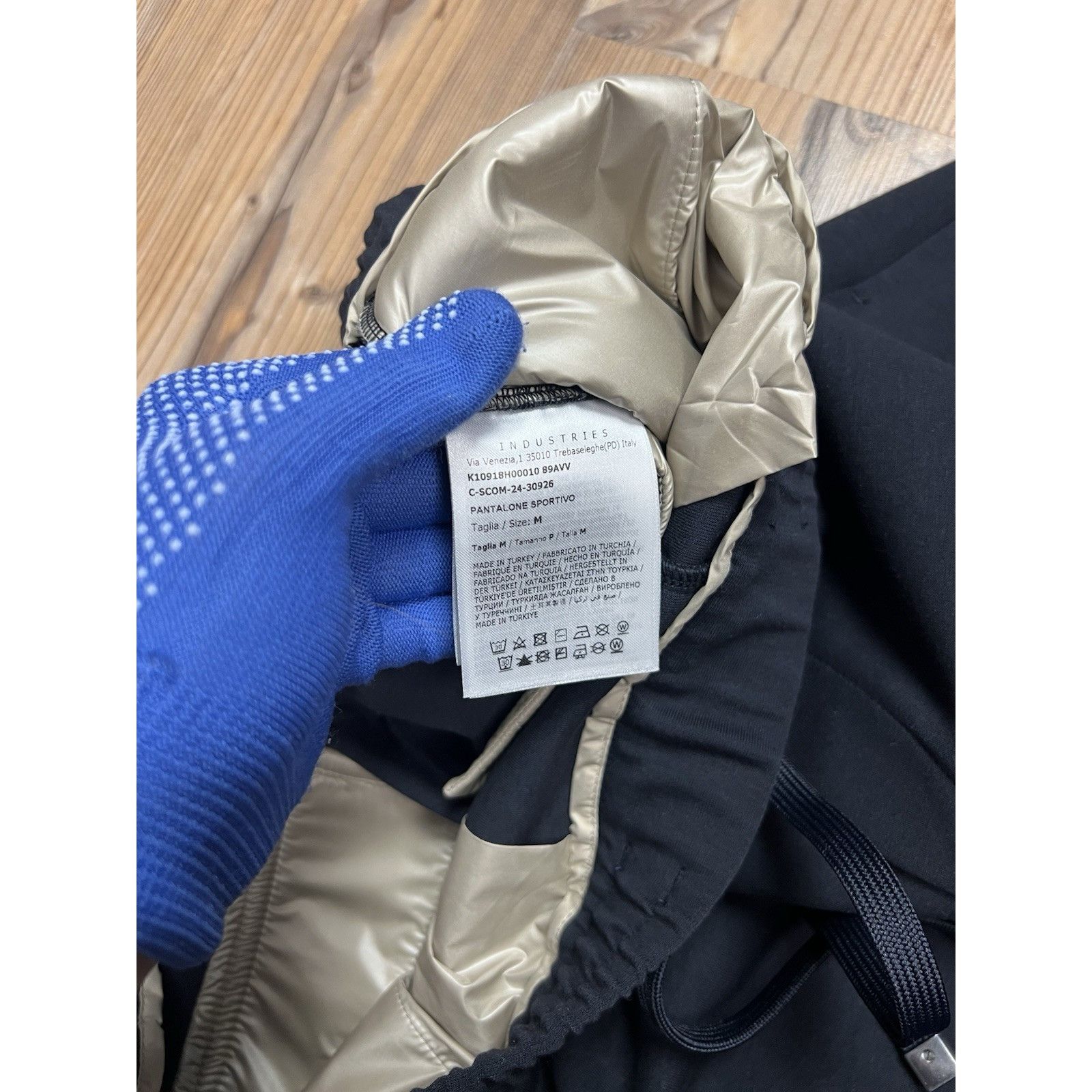 Moncler MINT! Moncler Men`s Pantalone Sportivo Blue Jogger Sweatpant Size US 32 / EU 48 - 13 Thumbnail
