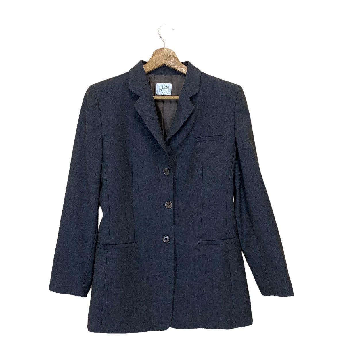 Armani Collezioni Armani Collezioni Button Coat Blazer Size US S / EU 44-46 / 1 - 1 Thumbnail