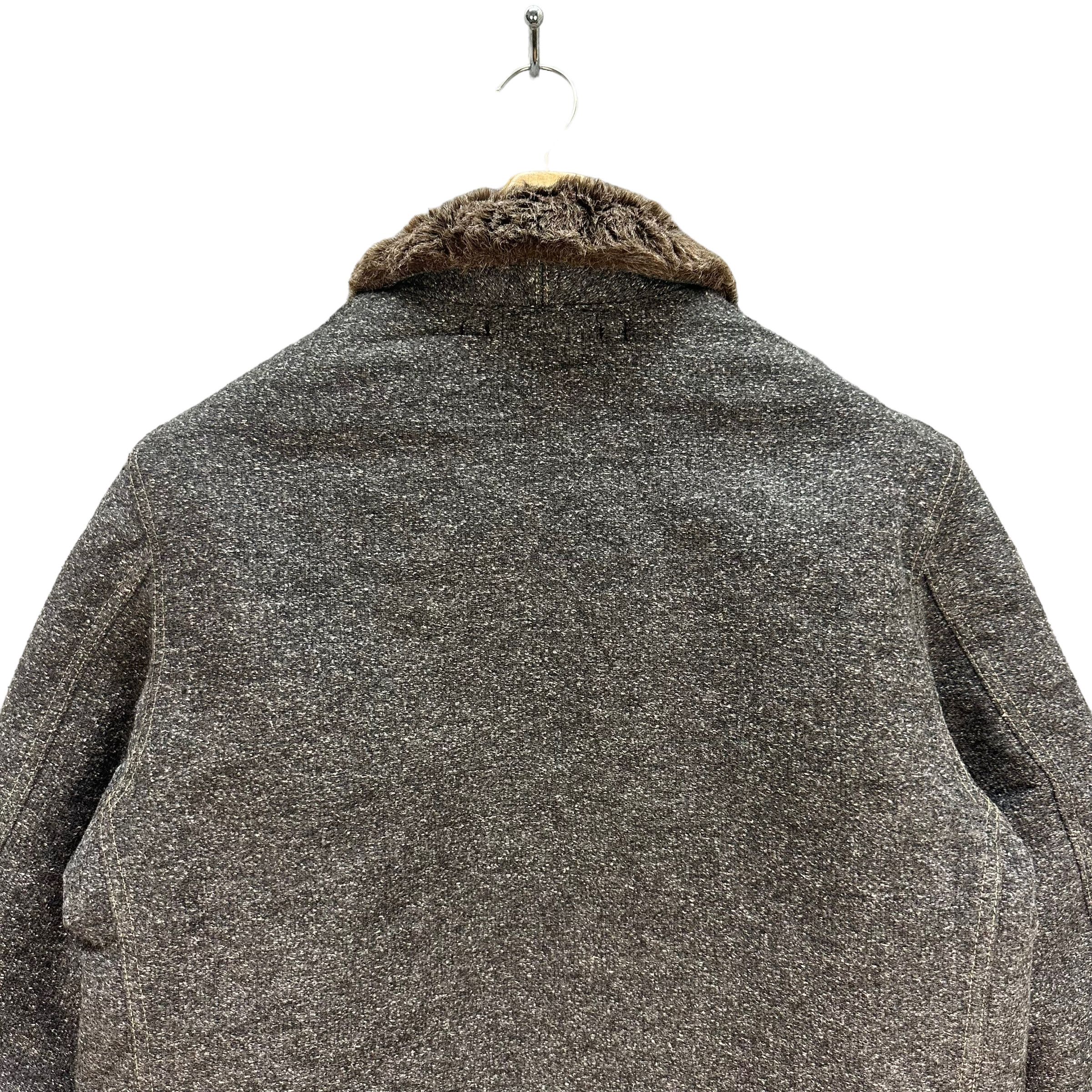 Blue Blue Japan VINTAGE BLUE BLUE JAPAN SHERPA CHORE JACKET #8017-196 Size US L / EU 52-54 / 3 - 12 Thumbnail
