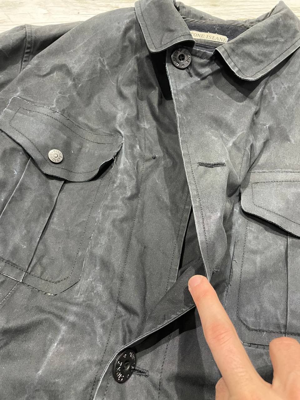 Stone Island Vintage Stone Island Ventile Jacket 3/1 SS 2007 Rein coast Size US L / EU 52-54 / 3 - 8 Thumbnail