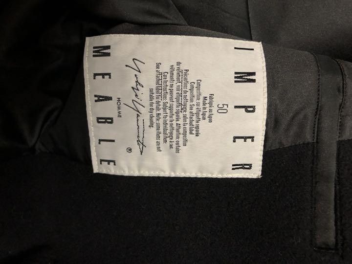 Yohji Yamamoto IMPER MEABLE yohjiyamamoto HOMME coat Size US M / EU 48-50 / 2 - 3 Thumbnail