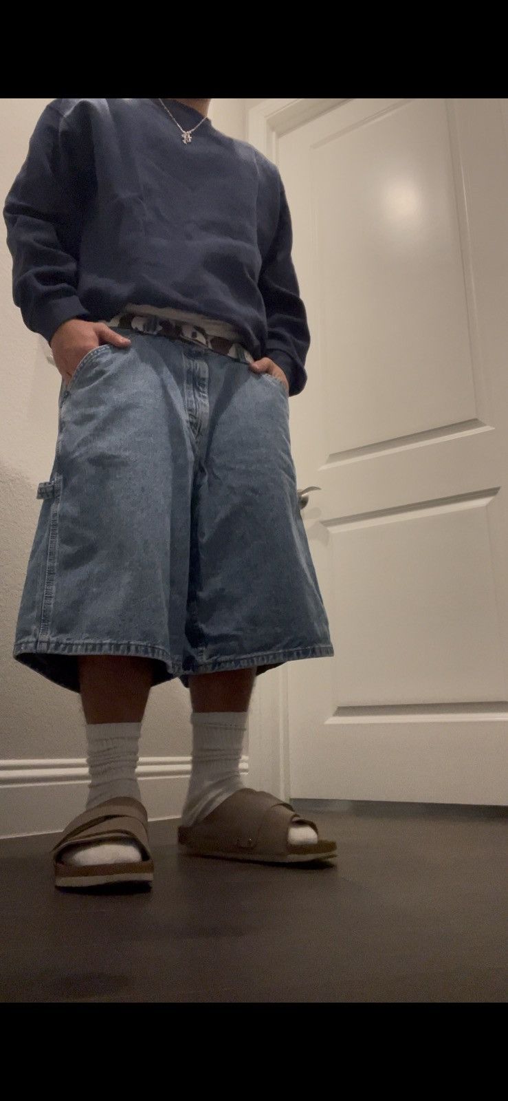 Lee Vintage Lee Carpenter Baggy Jorts Size US 32 / EU 48 - 1 Thumbnail