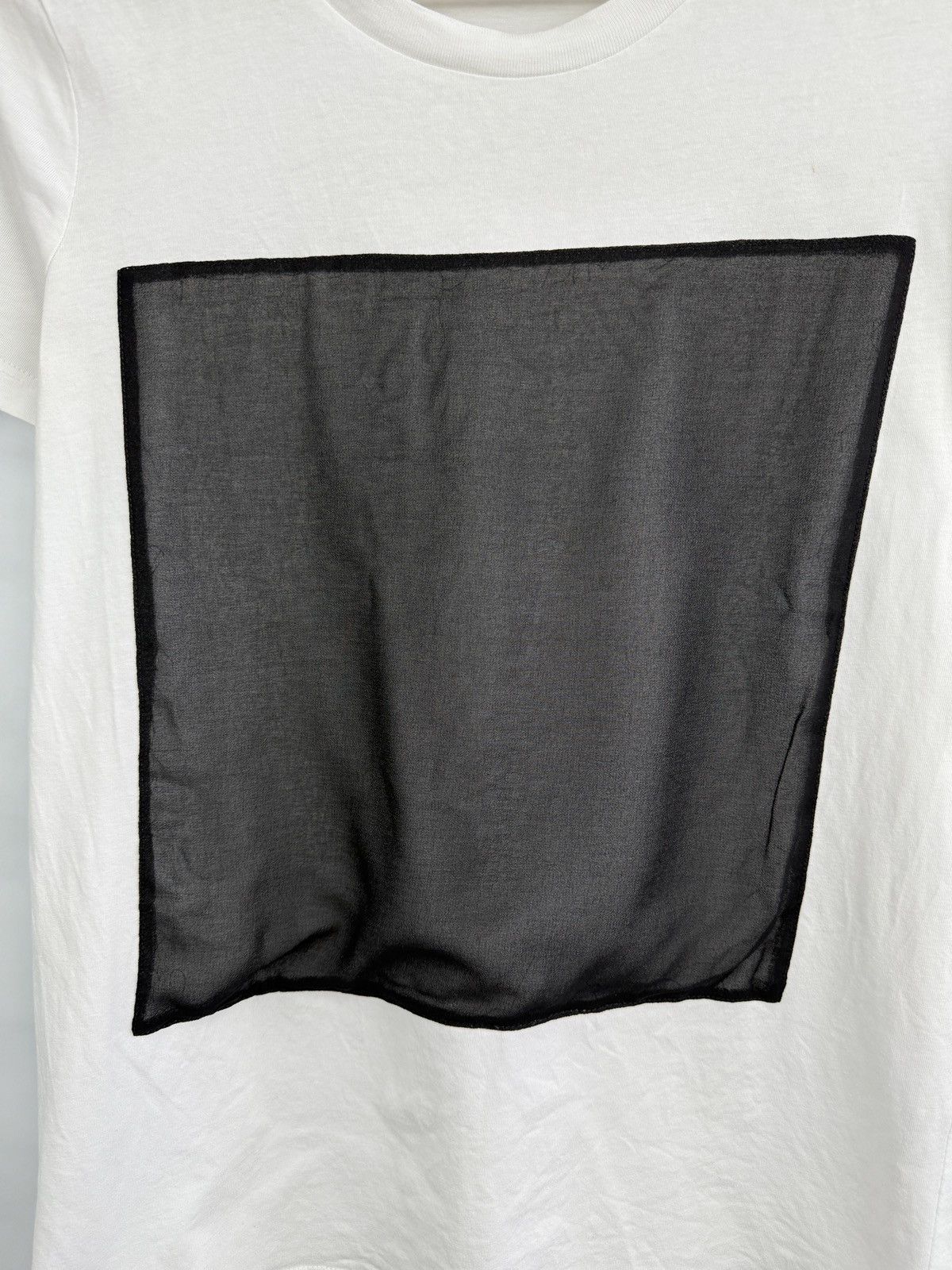 Sandro 🇫🇷 Sandro Paris Luxury Woman T-Shirt Black Square Logo Size M / US 6-8 / IT 42-44 - 4 Thumbnail