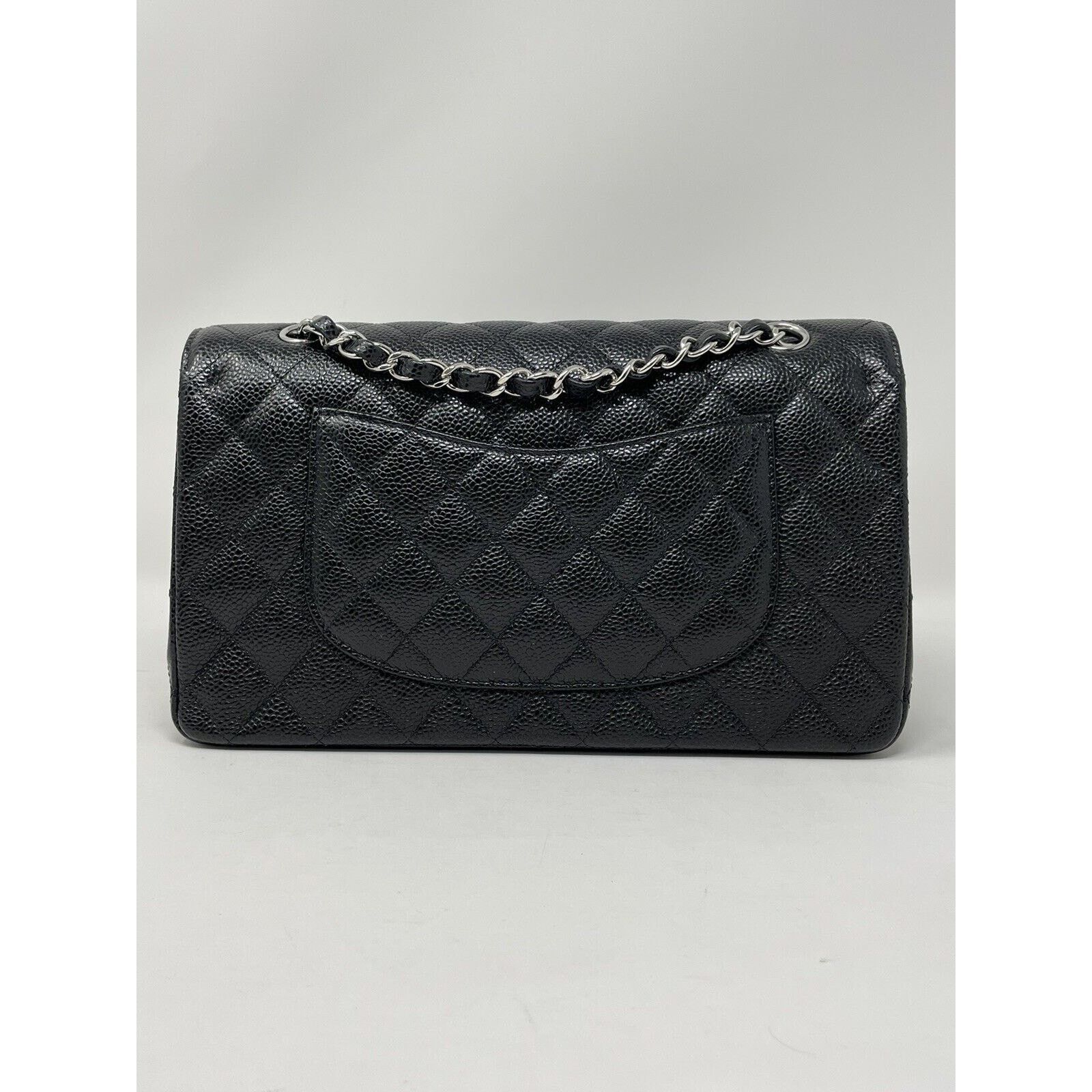 Chanel Chanel Classic Double Flap Medium Caviar SHW UNUSED Size ONE SIZE - 5 Thumbnail