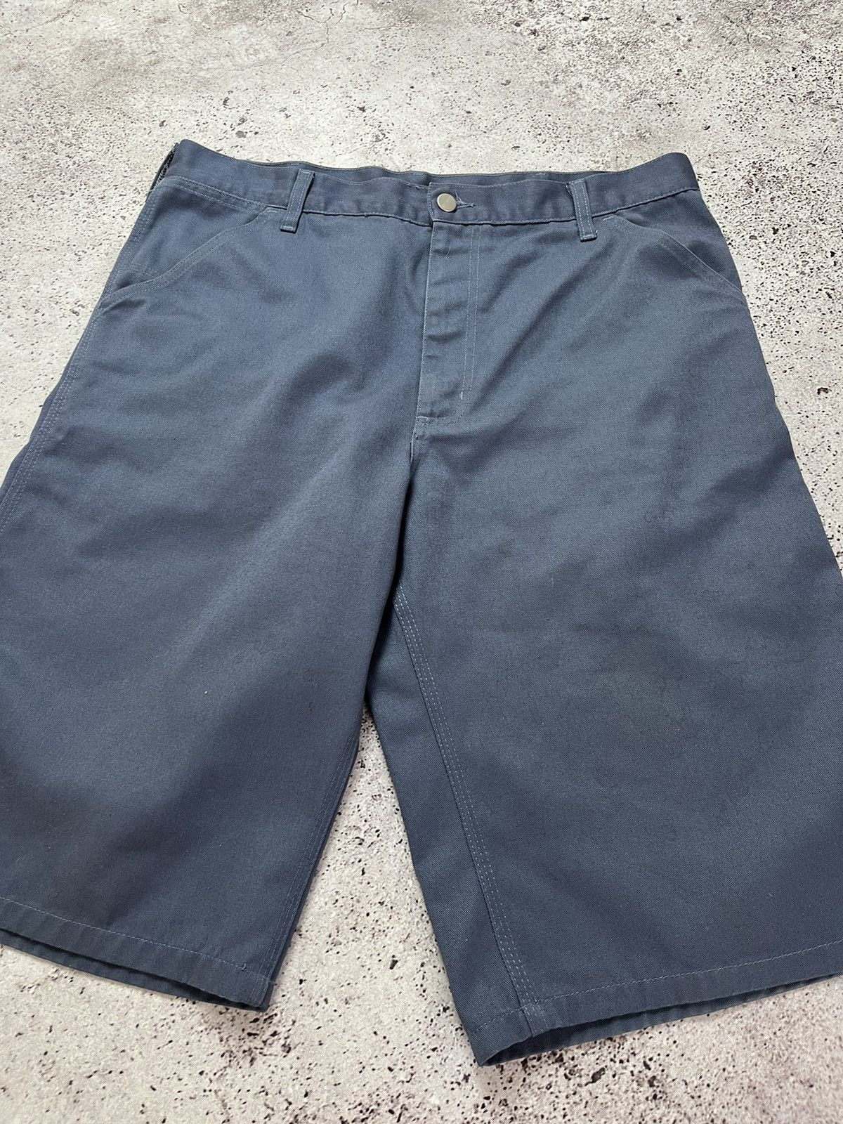 Carhartt × Vintage 👷‍♂️Vintage Carhartt Simple Bermuda Shorts 2000’s Size US 36 / EU 52 - 9 Thumbnail