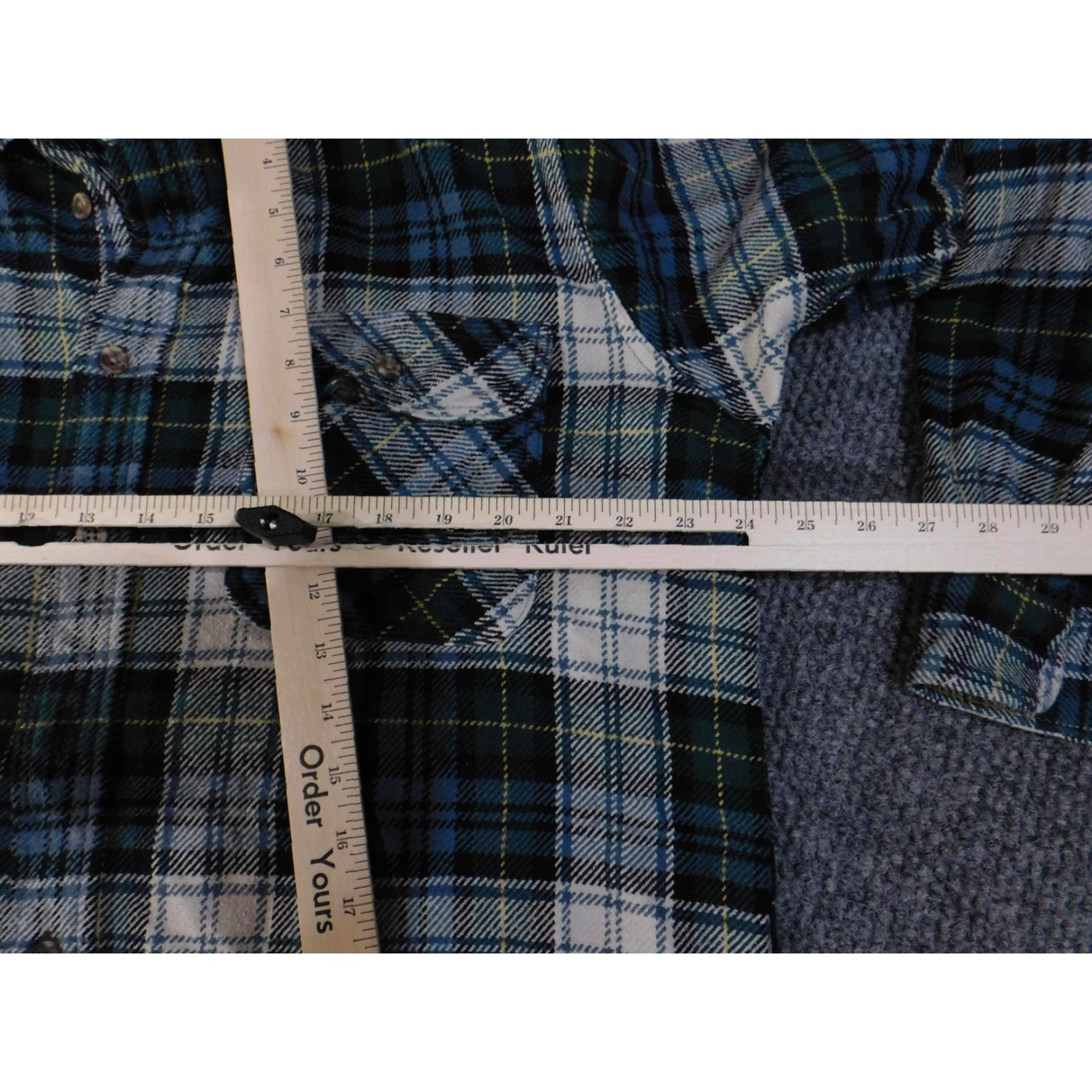 Vintage VINTAGE Five Brother Shirt Mens XL-T Green Plaid Flannel Workwear Long Sleeve Size US XL / EU 56 / 4 - 7 Thumbnail