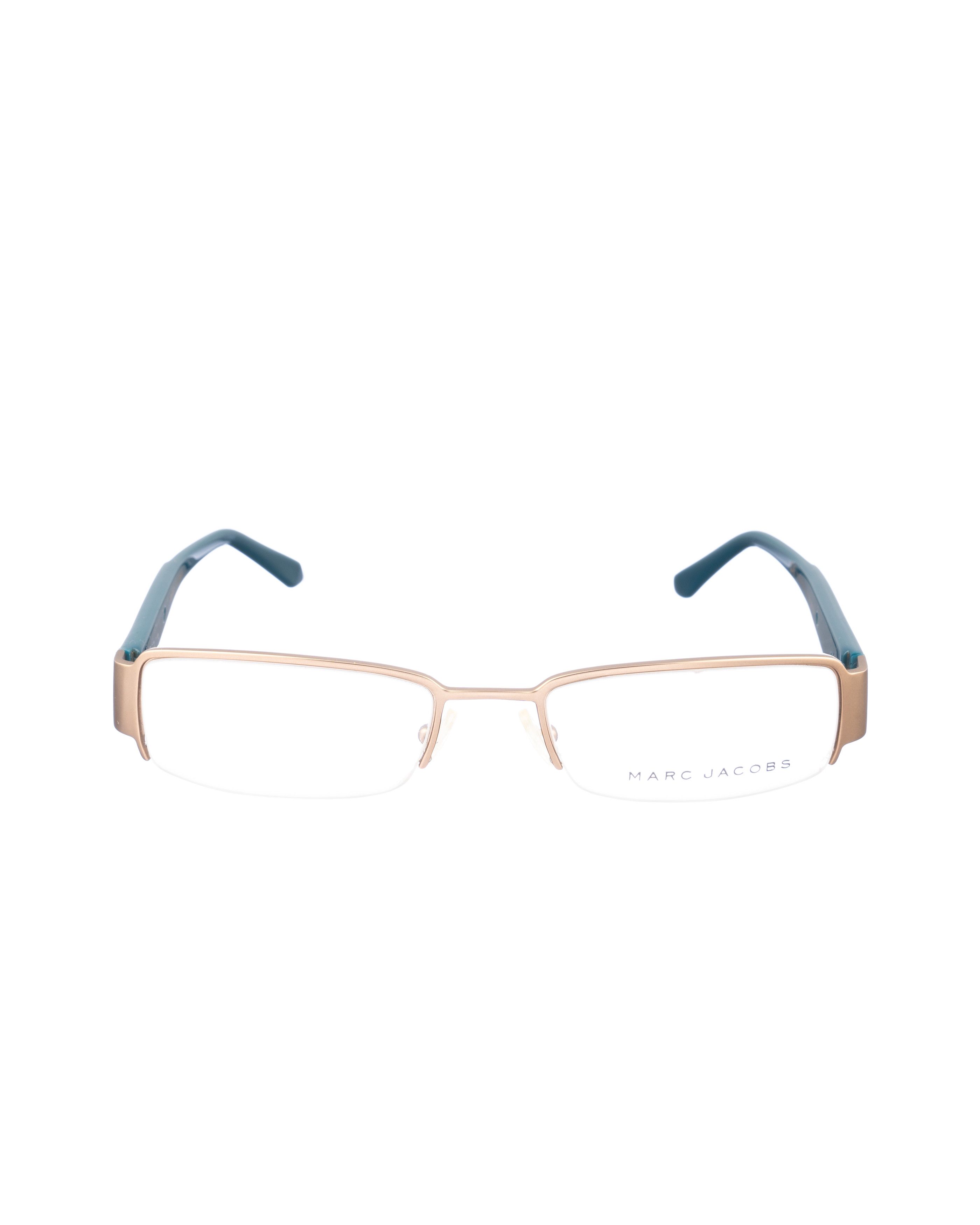 Marc Jacobs Marc Jacobs 00s Matte Brown and Turquoise Glasses Size ONE SIZE - 1 Thumbnail