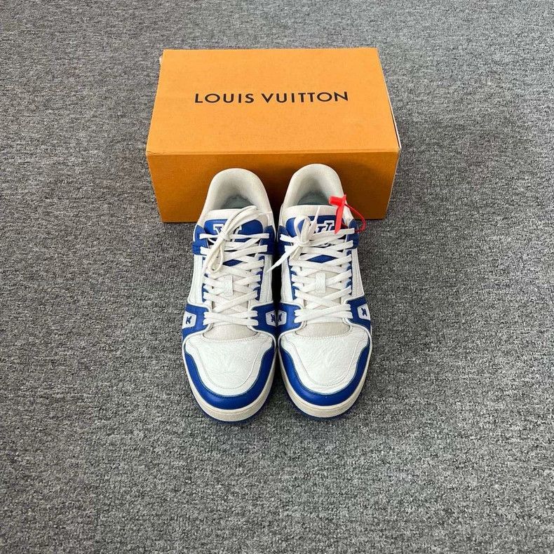Other louis vuitton blue and white trainer shoes-2507 Size US 8.5 / EU 41-42 - 3 Thumbnail