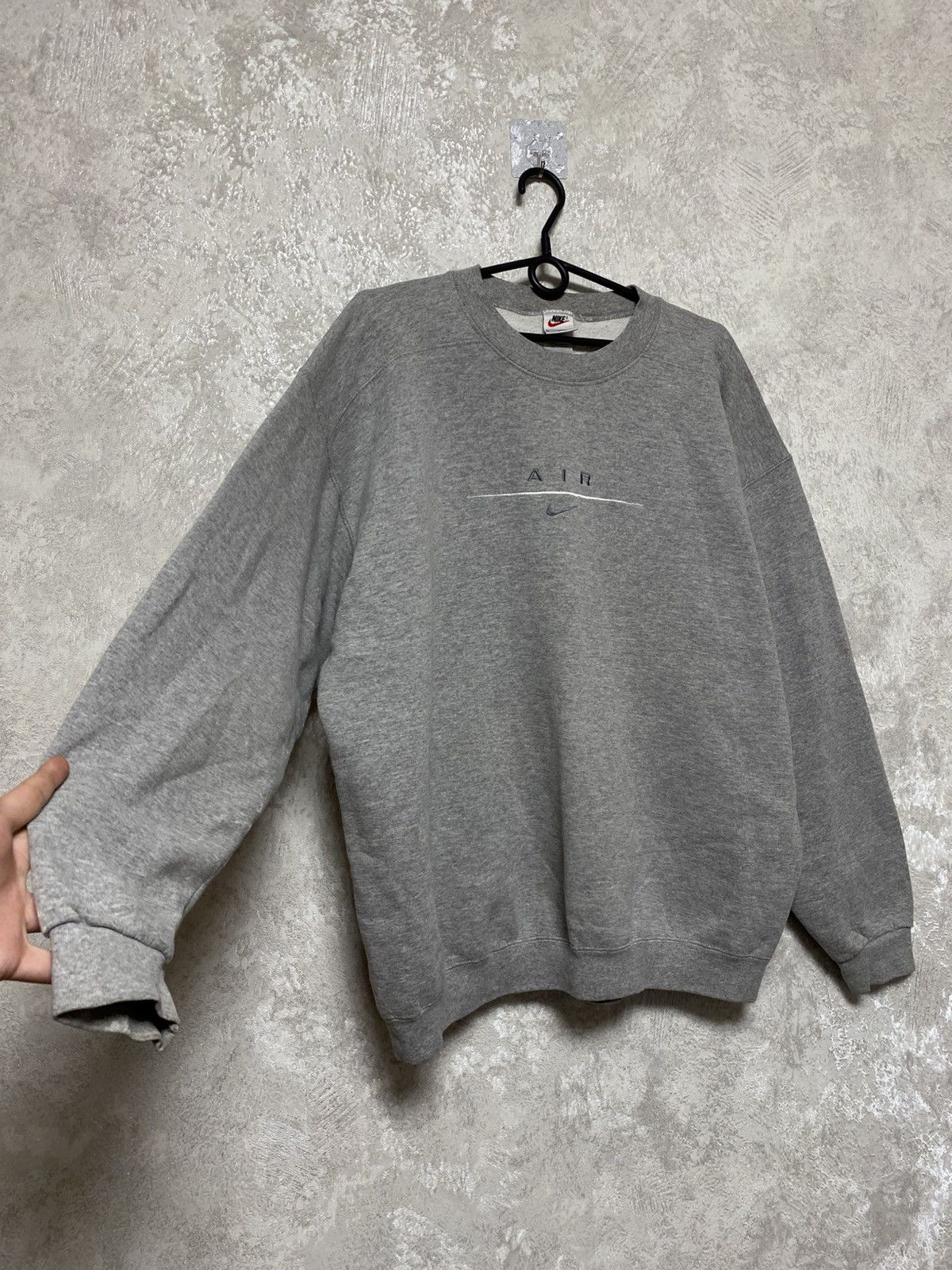 Nike Nike vintage USA centre logo sweatshirt very rare over size Size US L / EU 52-54 / 3 - 3 Thumbnail