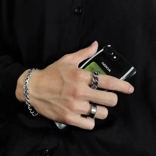 Jewelry × Vintage Retro punk rings Size ONE SIZE - 4 Thumbnail