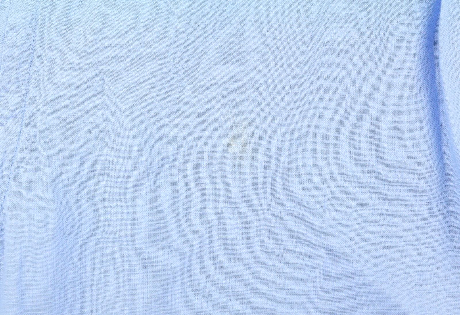 Ralph Lauren S Blue Linen Custom Fit Button-Down Neck Logo 87001 Size US S / EU 44-46 / 1 - 13 Thumbnail