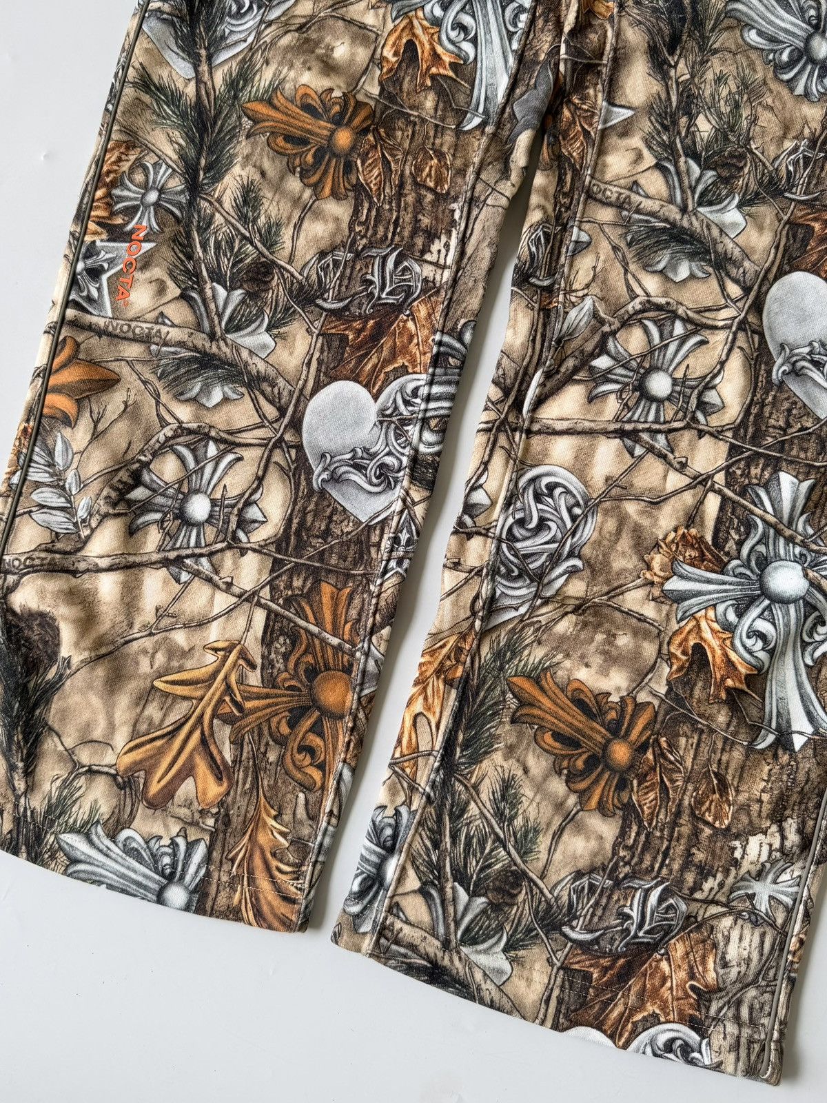 Chrome Hearts Chrome Hearts Friends&Family Nocta CrossPatchWork Sweatpants Size US 30 / EU 46 - 3 Thumbnail