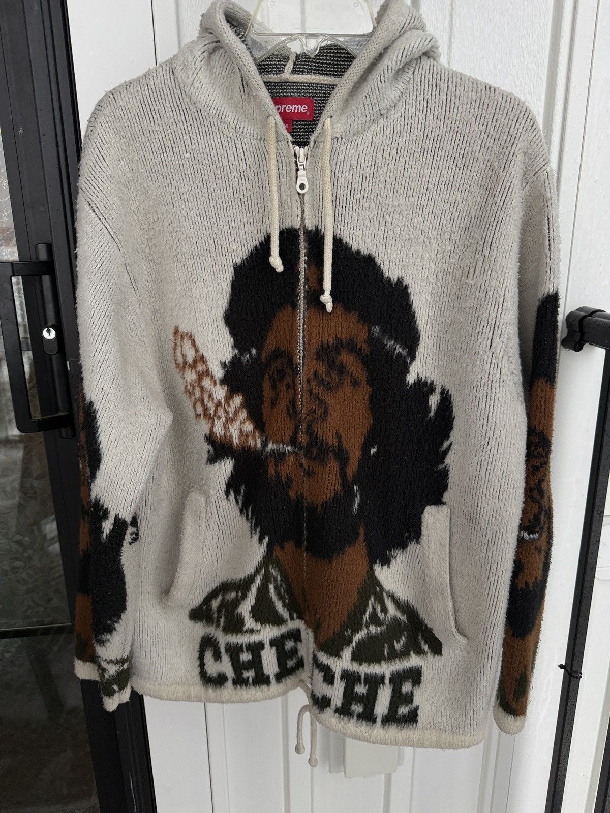 Supreme Supreme Hooded Zip Up Thermal Leopard Size Medium | Grailed