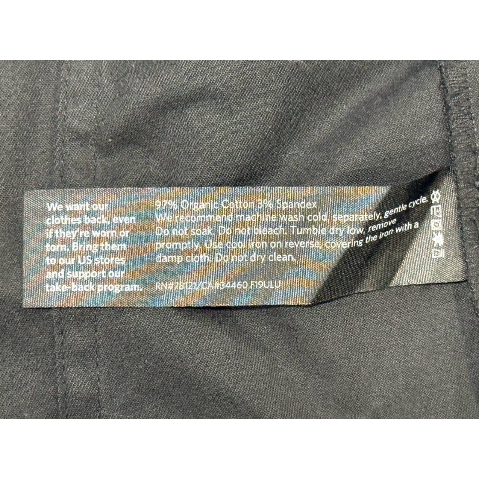 Eileen Fisher EILEEN FISHER Jacket Women Sz M Black Waxed Two Tone Biker Moto Size M / US 6-8 / IT 42-44 - 8 Thumbnail