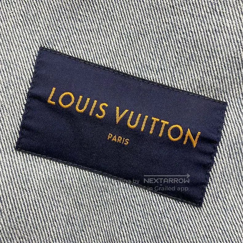 Louis Vuitton LV Blue Gradient Denim Jacket. Size US L / EU 52-54 / 3 - 6 Thumbnail