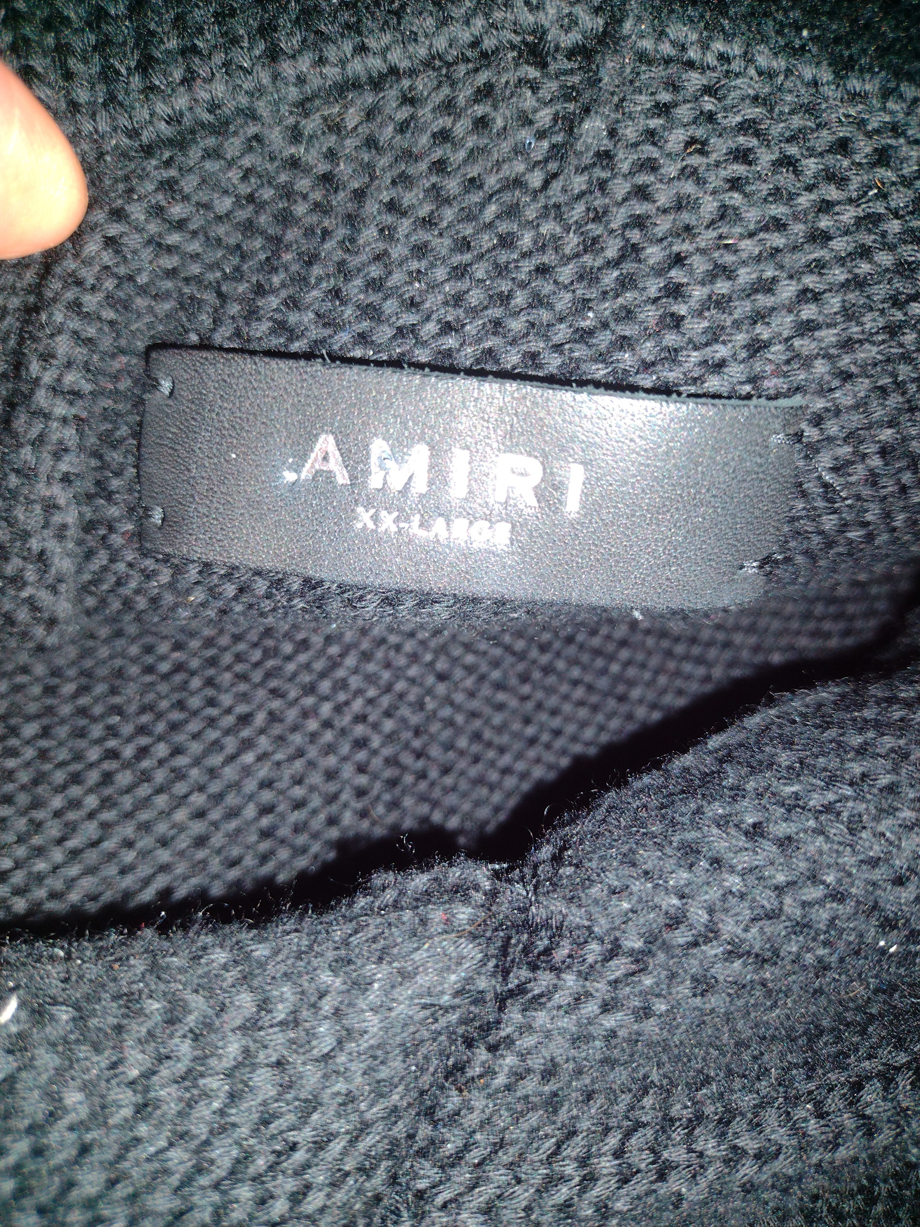 Amiri Amiri logo knitted hoodie Size US XXL / EU 58 / 5 - 1 Thumbnail