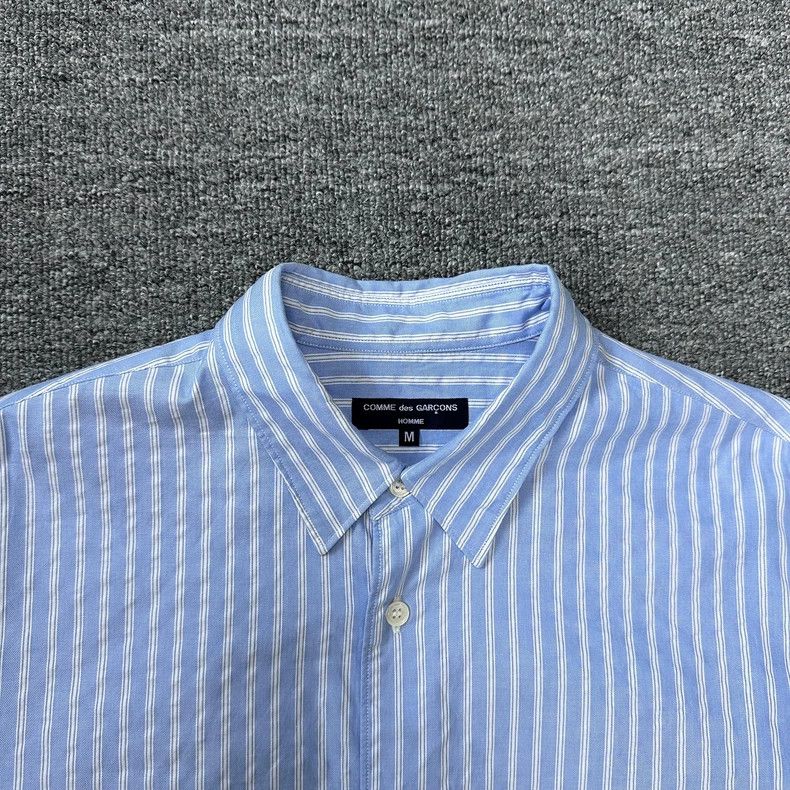 Comme des Garcons Comme Des Garcons Striped Patchwork Shirt Size US M / EU 48-50 / 2 - 2 Thumbnail