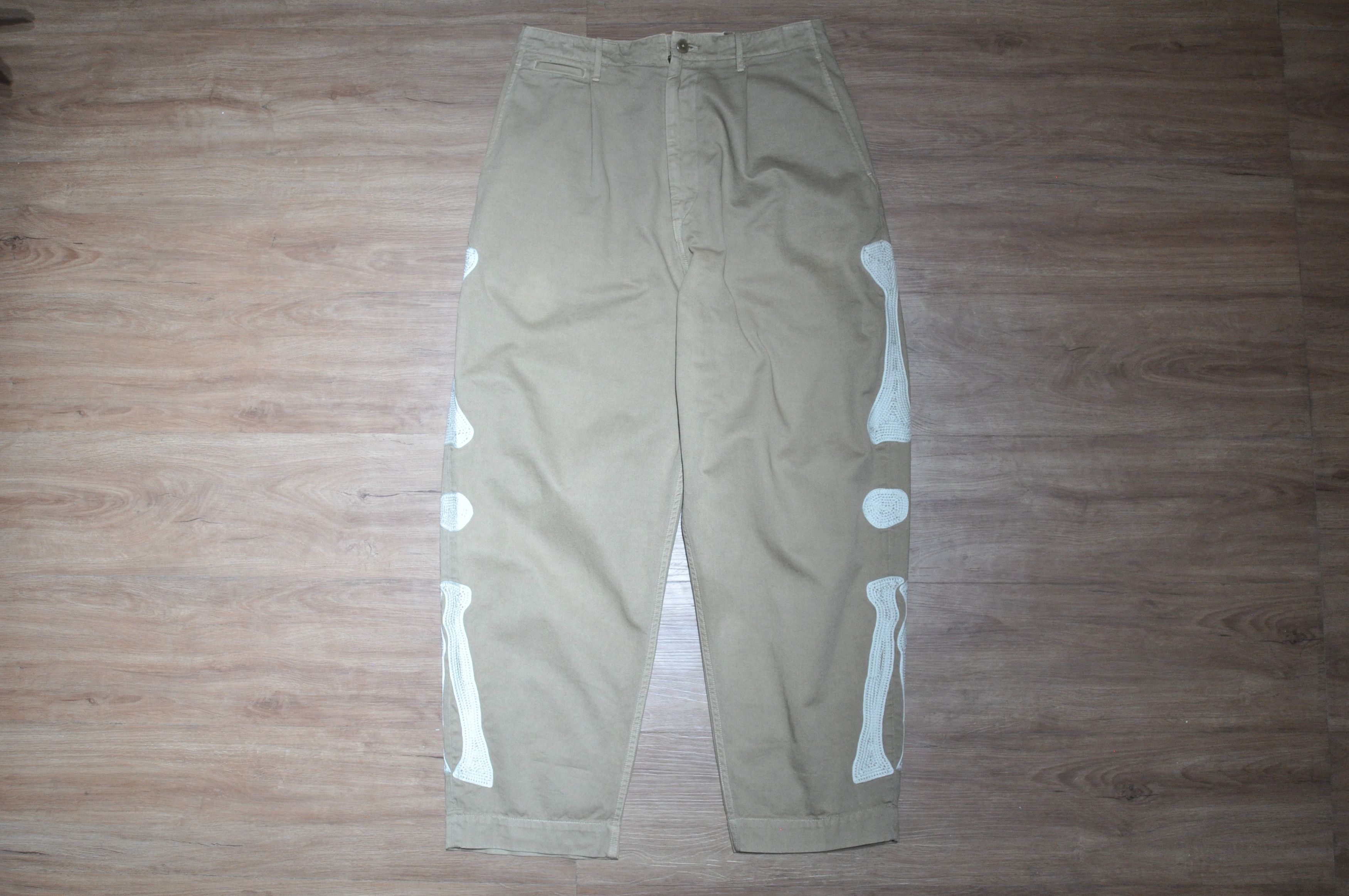 Kapital Kapital Kountry - Bone Katsuragi Nime Pants Size US 32 / EU 48 - 1 Thumbnail