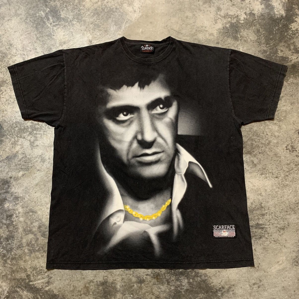 Vintage Vintage 90s Scarface Big Print Size US XXL / EU 58 / 5 - 1 Thumbnail