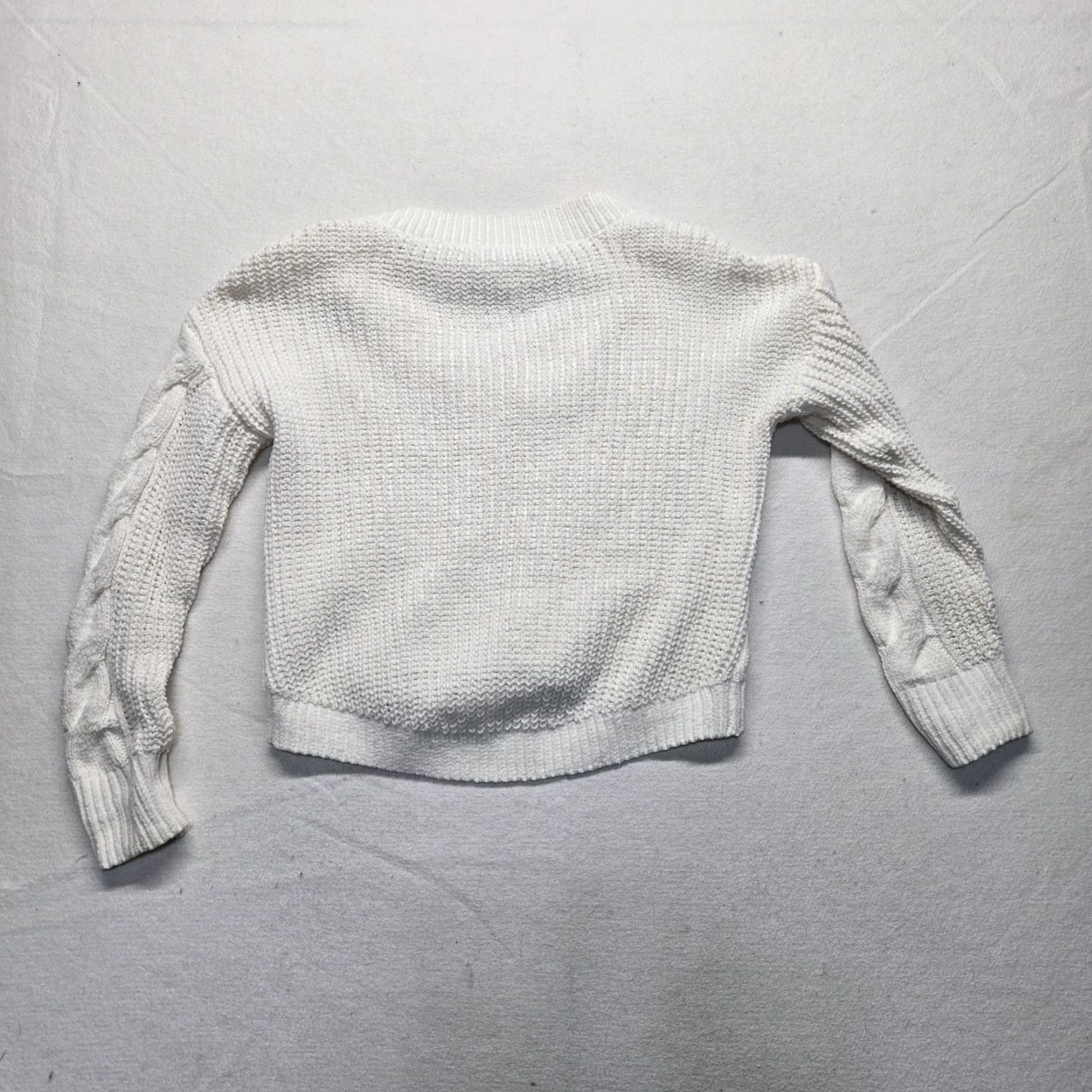 Vintage No Boundaries Sweater Shirt Women S Small White Knit Crew Neck Long Sleeve Pullover Winter Fall United States Women's Clothing Size S / US 4 / IT 40 - 7 Thumbnail