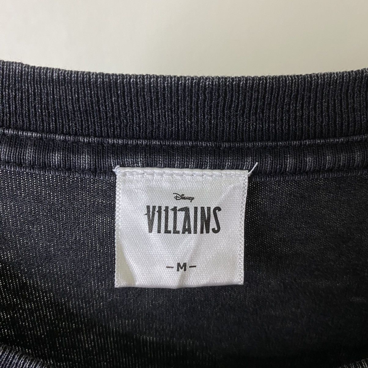Disney Y2K Disney Villains Maleficent Washed Black Tee Size US L / EU 52-54 / 3 - 3 Thumbnail