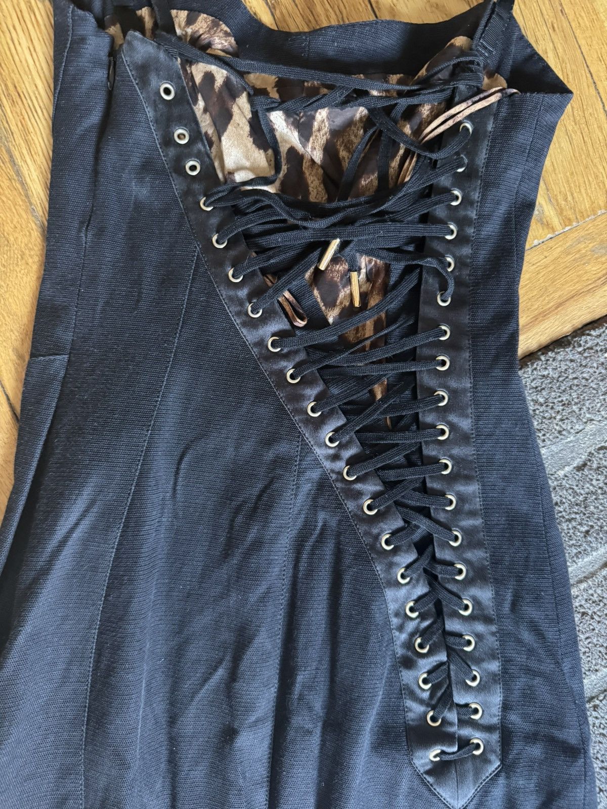 Dolce & Gabbana Vintage Dolce & Gabbana Bondage Corset Dress Size XS / US 0-2 / IT 36-38 - 9 Thumbnail