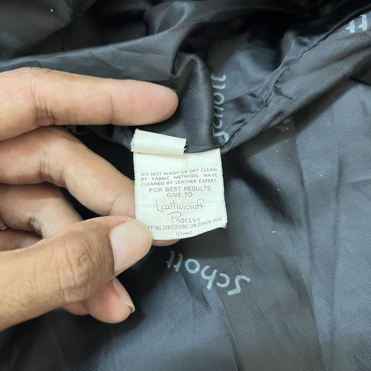 Schott 💥 1970s SCHOTT TYPE A-2 TOPGUN BLACK LEATHER JACKET Size US L / EU 52-54 / 3 - 14 Thumbnail