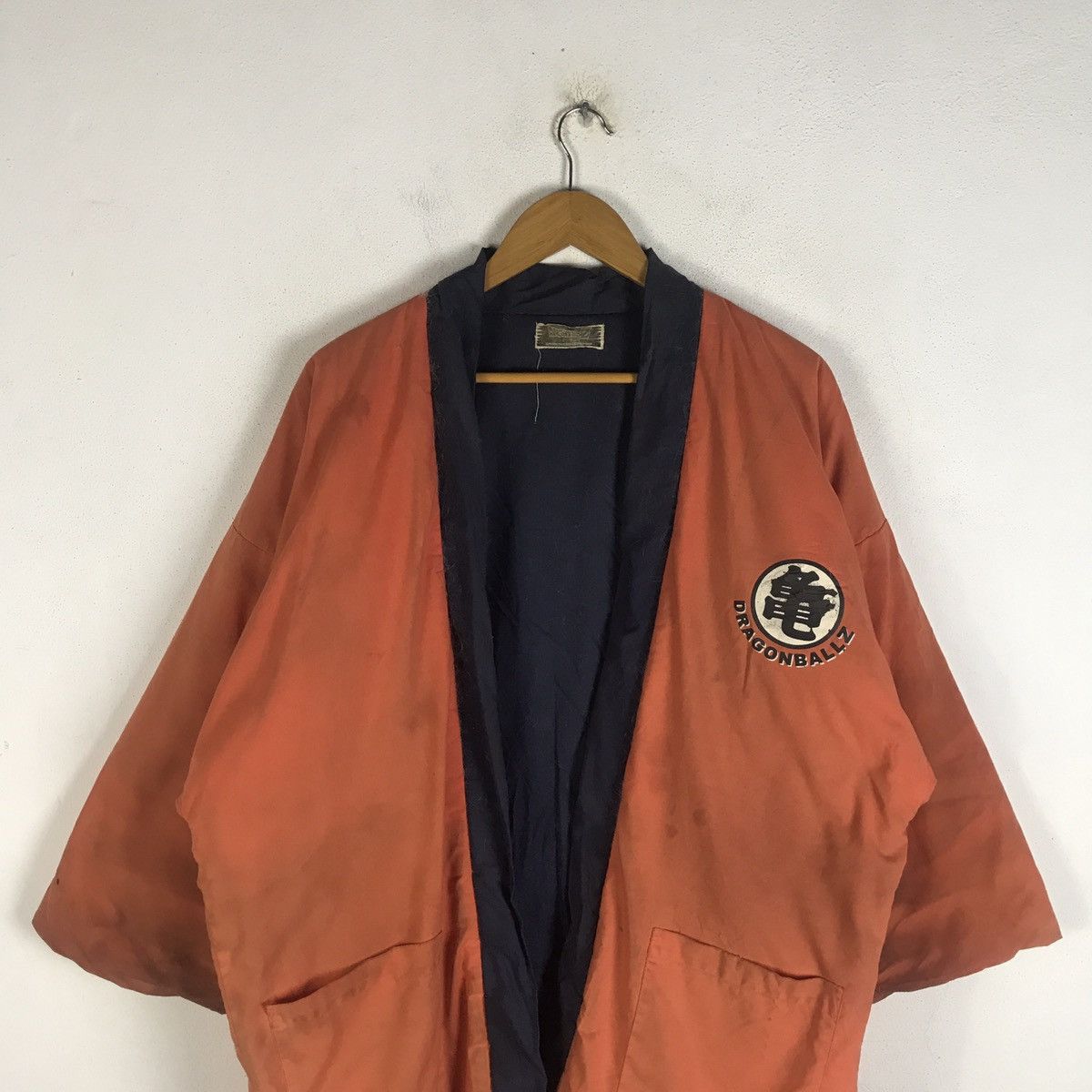 Anime Vintage 90s Dragon Ball Z "Kame" Kanji Hanten Jacket Anime Size US L / EU 52-54 / 3 - 5 Thumbnail
