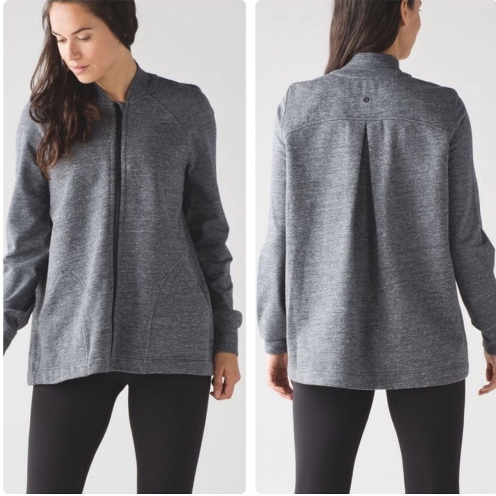 Lululemon Lululemon Pleat To Street Bomber Jacket Sz 6 Size M / US 6-8 / IT 42-44 - 1 Thumbnail