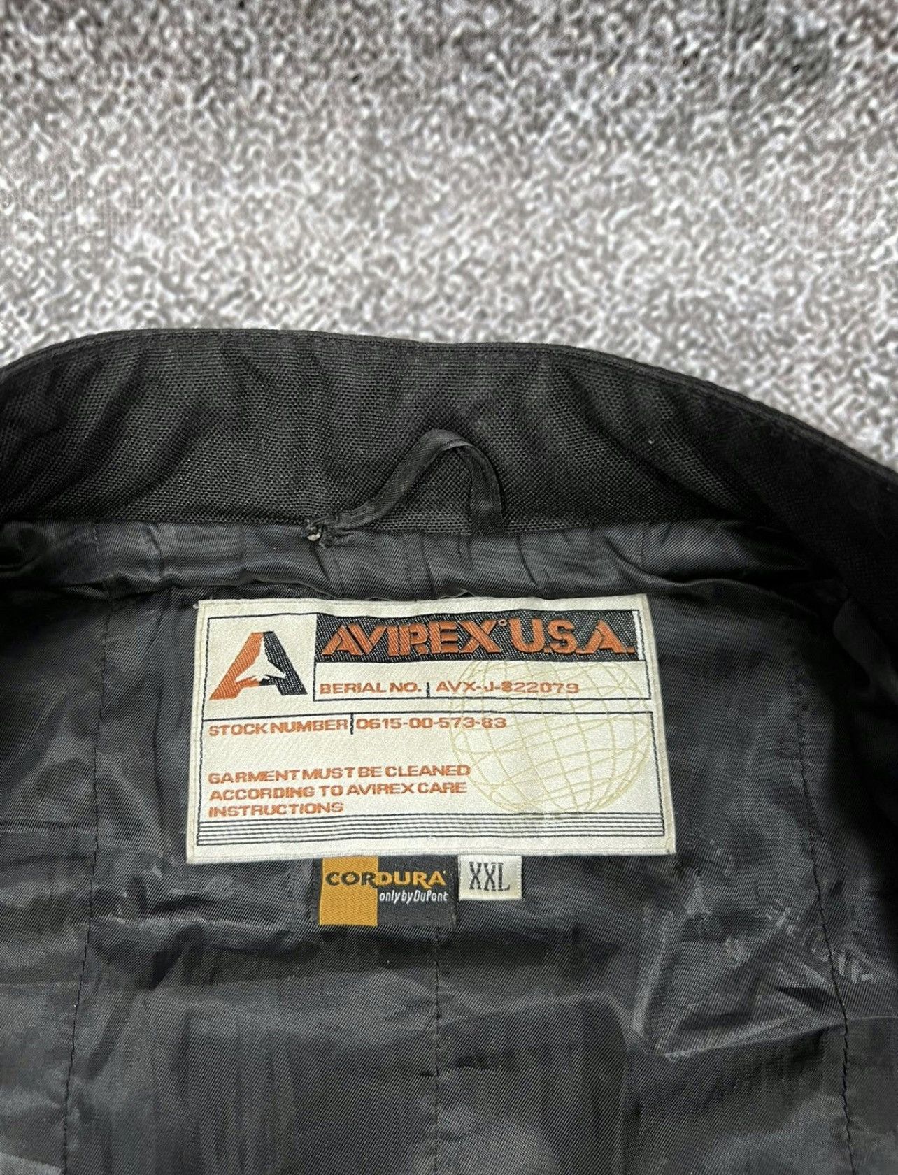 Avirex Avirex USA Motorcycle Cordura Racing Leather Jacket big logo Size US XL / EU 56 / 4 - 9 Thumbnail
