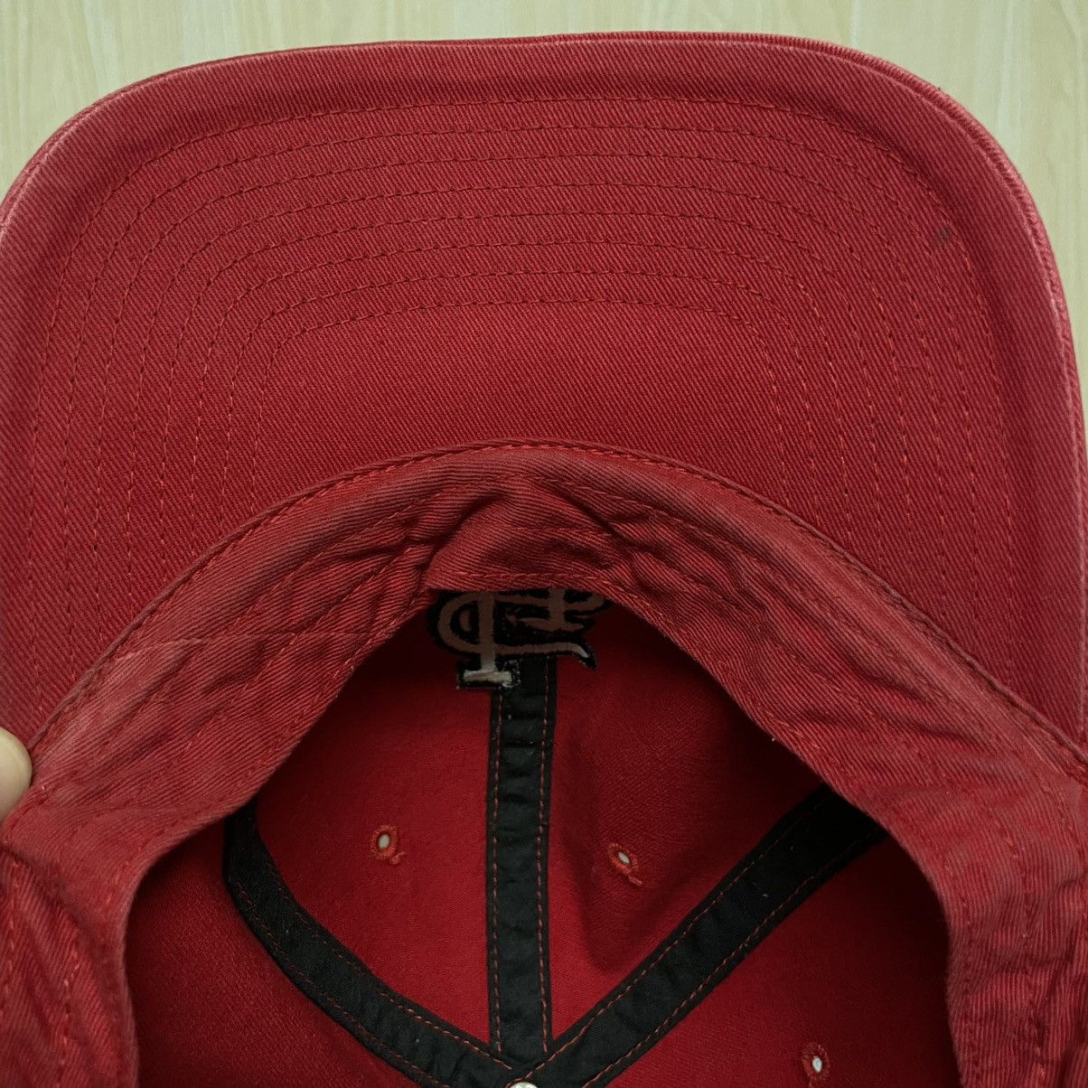 47 × 47 Brand × MLB St. Louis Cardinals ‘47 Brand Clean Up Red Adjustable Hat Size ONE SIZE - 15 Thumbnail
