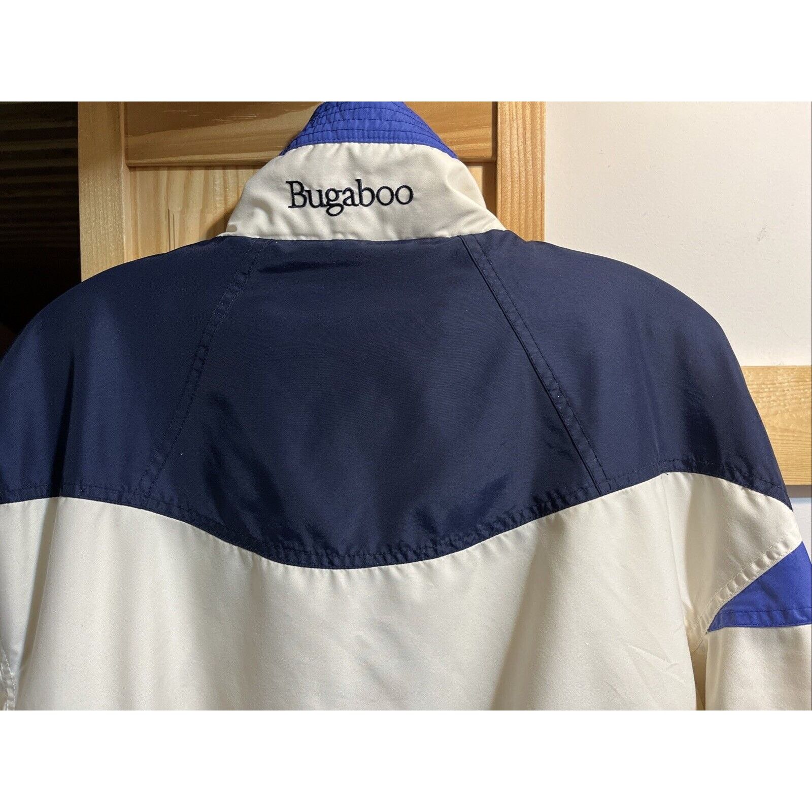 Columbia Columbia Vintage Jacket Womens M White Blue Zip Bugaboo Coat Size M / US 6-8 / IT 42-44 - 10 Thumbnail