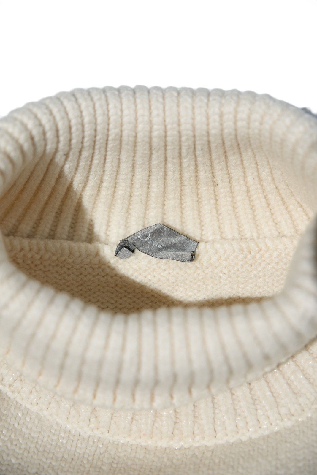 Dior × Hedi Slimane Dior Homme FW03 “Luster” Waxed Turtleneck Sweater Size US M / EU 48-50 / 2 - 6 Thumbnail